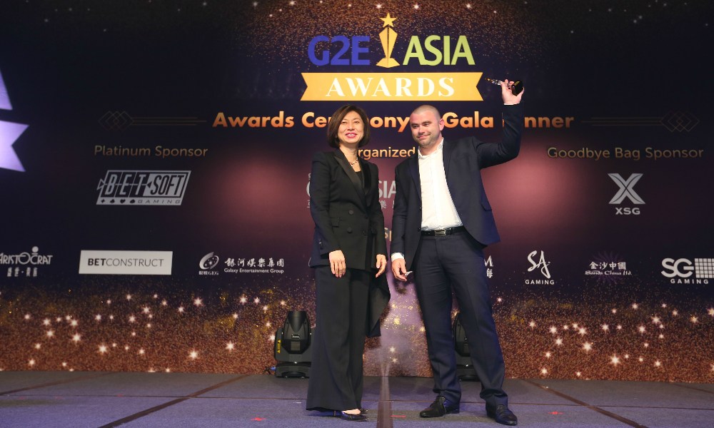 UltraPlay wins Best B2B Digital Product Solution at G2E Asia Awards 2018