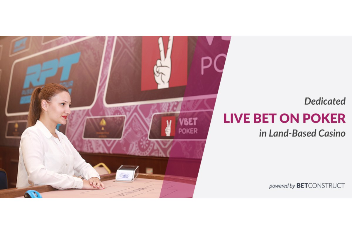Dedicated Live Bet on Poker table in Land-Based Casino
