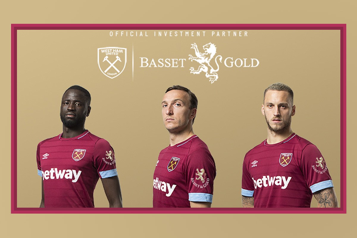 West Ham agree shirt sleeve deal and eSports partnership with Basset & Gold